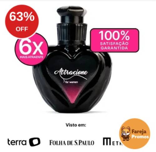 Perfume Attracione Feminino By Attracione Woman Mulher Sensual